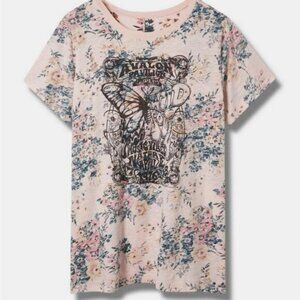 Torrid nwt Wild Soul Vintage Cotton Crew Neck Tee 5x